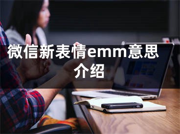 微信新表情emm意思介紹