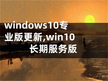 windows10專業(yè)版更新,win10長期服務(wù)版