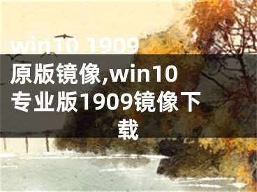 win10 1909原版鏡像,win10專業(yè)版1909鏡像下載