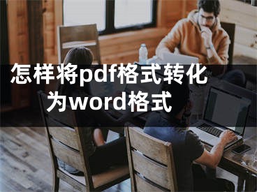 怎樣將pdf格式轉(zhuǎn)化為word格式