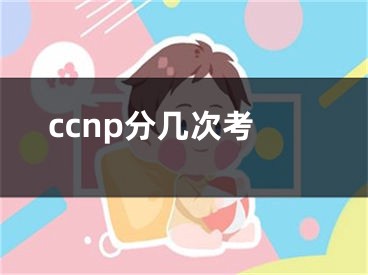 ccnp分幾次考