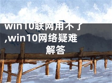 win10聯(lián)網(wǎng)用不了,win10網(wǎng)絡(luò)疑難解答