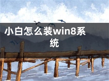 小白怎么裝win8系統(tǒng)