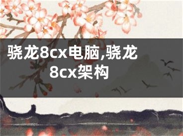 驍龍8cx電腦,驍龍8cx架構(gòu)