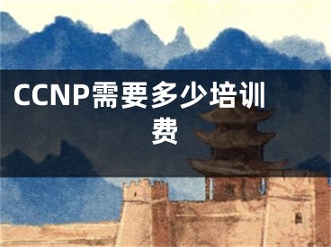 CCNP需要多少培訓(xùn)費