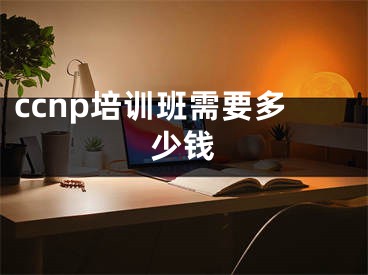 ccnp培訓班需要多少錢