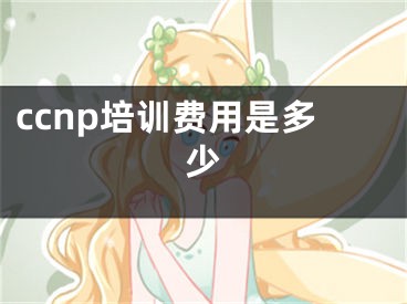 ccnp培訓(xùn)費(fèi)用是多少