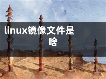 linux鏡像文件是啥