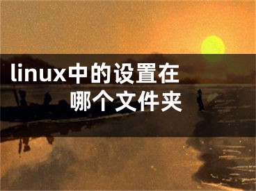 linux中的設(shè)置在哪個文件夾