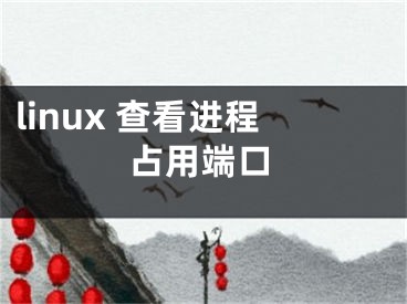 linux 查看進(jìn)程占用端口