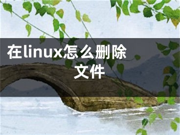 在linux怎么刪除文件