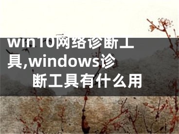 win10網(wǎng)絡(luò)診斷工具,windows診斷工具有什么用