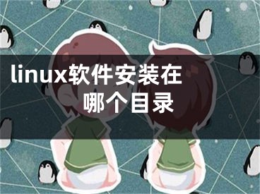 linux軟件安裝在哪個(gè)目錄