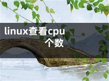 linux查看cpu個(gè)數(shù)