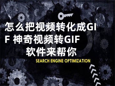 怎么把視頻轉(zhuǎn)化成GIF 神奇視頻轉(zhuǎn)GIF軟件來幫你 