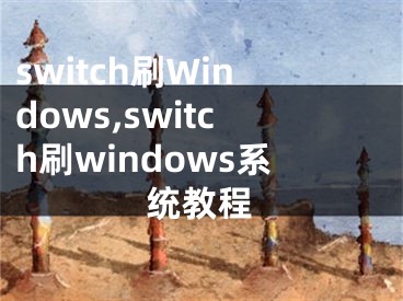 switch刷Windows,switch刷windows系統(tǒng)教程