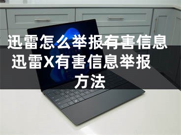 迅雷怎么舉報有害信息 迅雷X有害信息舉報方法