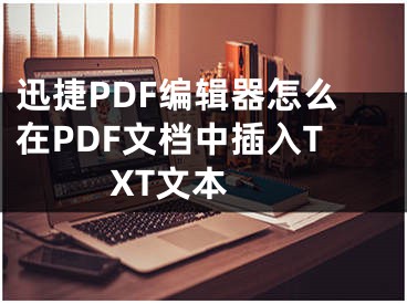 迅捷PDF編輯器怎么在PDF文檔中插入TXT文本 