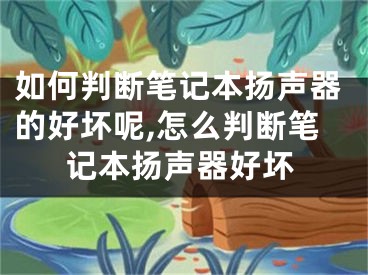 如何判斷筆記本揚(yáng)聲器的好壞呢,怎么判斷筆記本揚(yáng)聲器好壞