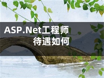 ASP.Net工程師待遇如何