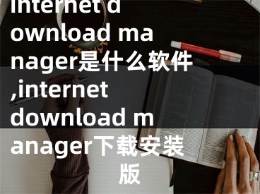 internet download manager是什么軟件,internet download manager下載安裝版