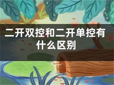 二開雙控和二開單控有什么區(qū)別