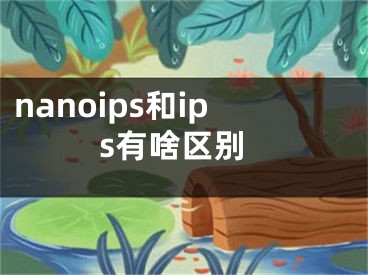 nanoips和ips有啥區(qū)別