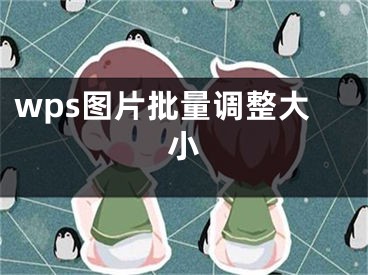 wps圖片批量調整大小