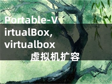 Portable-VirtualBox,virtualbox虛擬機擴容