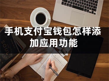 手機支付寶錢包怎樣添加應用功能