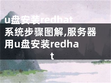 u盤安裝redhat系統(tǒng)步驟圖解,服務(wù)器用u盤安裝redhat