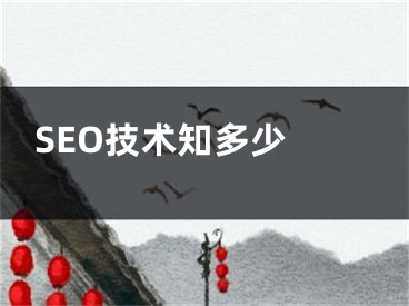 SEO技術(shù)知多少 