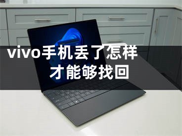 vivo手機丟了怎樣才能夠找回