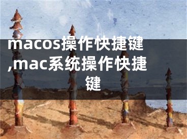 macos操作快捷鍵,mac系統(tǒng)操作快捷鍵