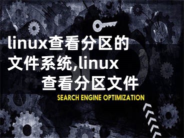 linux查看分區(qū)的文件系統(tǒng),linux查看分區(qū)文件