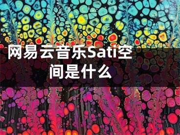 網(wǎng)易云音樂Sati空間是什么 