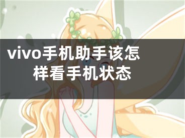 vivo手機助手該怎樣看手機狀態(tài) 