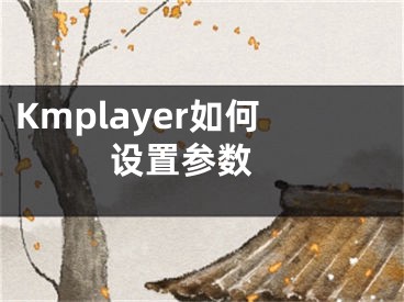 Kmplayer如何設置參數(shù) 