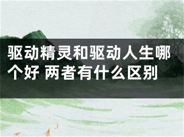 驅(qū)動(dòng)精靈和驅(qū)動(dòng)人生哪個(gè)好 兩者有什么區(qū)別