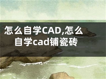 怎么自學(xué)CAD,怎么自學(xué)cad鋪瓷磚