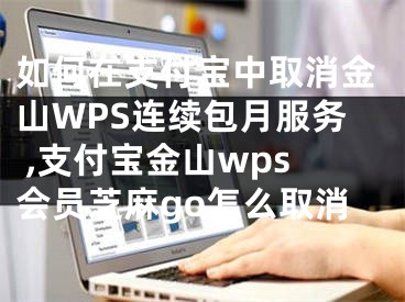 如何在支付寶中取消金山WPS連續(xù)包月服務(wù) ,支付寶金山wps會員芝麻go怎么取消