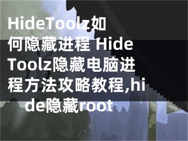 HideToolz如何隱藏進(jìn)程 HideToolz隱藏電腦進(jìn)程方法攻略教程,hide隱藏root