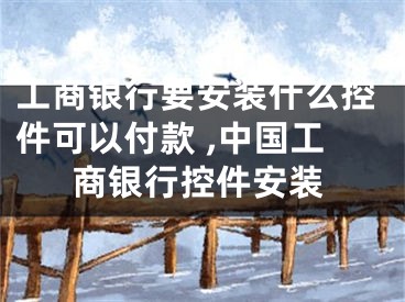 工商銀行要安裝什么控件可以付款 ,中國工商銀行控件安裝