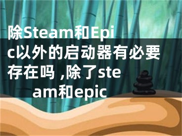 除Steam和Epic以外的啟動器有必要存在嗎 ,除了steam和epic