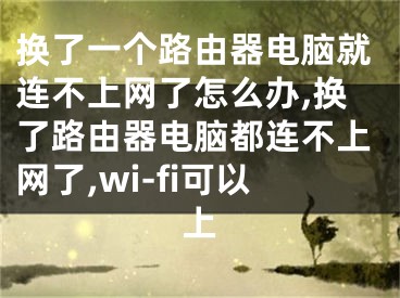 換了一個(gè)路由器電腦就連不上網(wǎng)了怎么辦,換了路由器電腦都連不上網(wǎng)了,wi-fi可以上