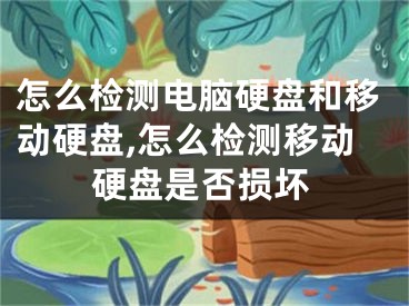 怎么檢測電腦硬盤和移動硬盤,怎么檢測移動硬盤是否損壞