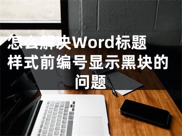 怎么解決Word標(biāo)題樣式前編號(hào)顯示黑塊的問(wèn)題