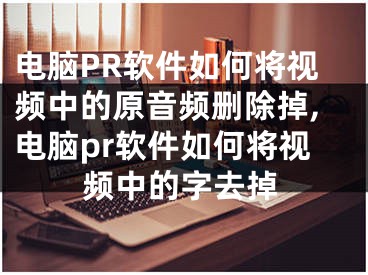 電腦PR軟件如何將視頻中的原音頻刪除掉,電腦pr軟件如何將視頻中的字去掉