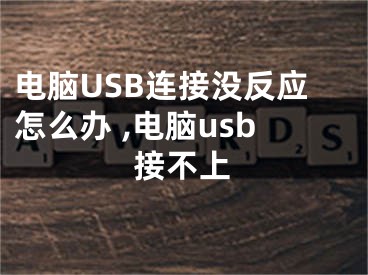 電腦USB連接沒反應(yīng)怎么辦 ,電腦usb接不上