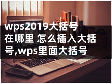 wps2019大括號(hào)在哪里 怎么插入大括號(hào),wps里面大括號(hào)